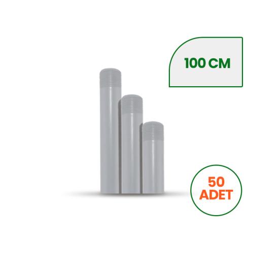 UZATMA BORUSU 100 CM - 50 ADET